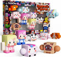 GobiDex 8PCS Magnetic Figures Playset Rotatable Animal & Character Toys by GobiDex