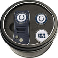 Team Golf NFL Gift Set Retractable Divot Tool with 3 Double-Sided Magnetic Ball Markers, Patented Single Prong Design, Causes Less Damage to Greens, Retractable Mechanism