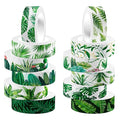12 Rolls Greenery Washi Tape Set, Summer Tropical Leaves Masking Tape by Unknown