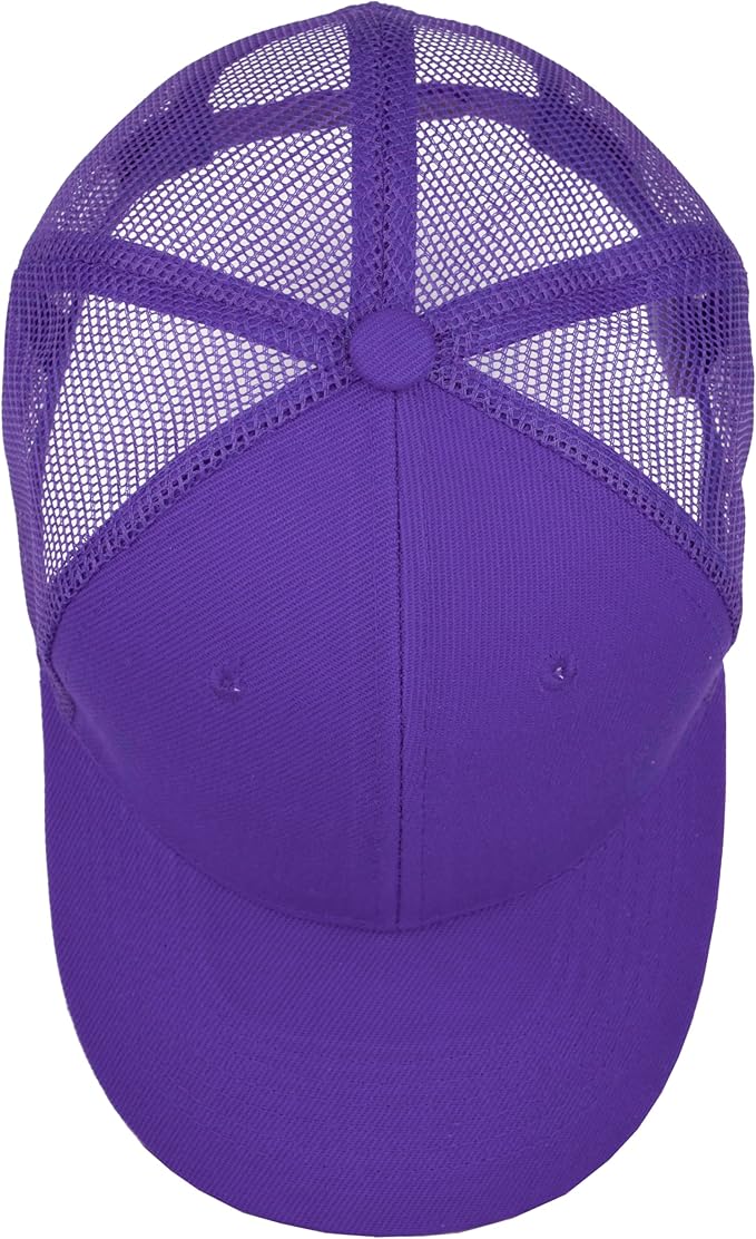 Gelante Mesh Trucker Hat Baseball Cap Structured Front Panel Wholesale LOT 12 Pack