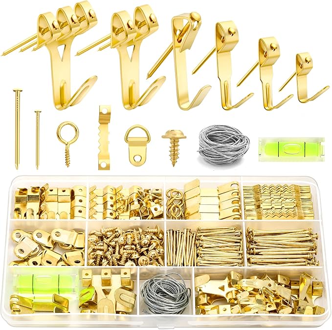 372 PCS Picture Hanging Kit, Christmas Decorations Indoor Outside Picture by MAPVOLUT