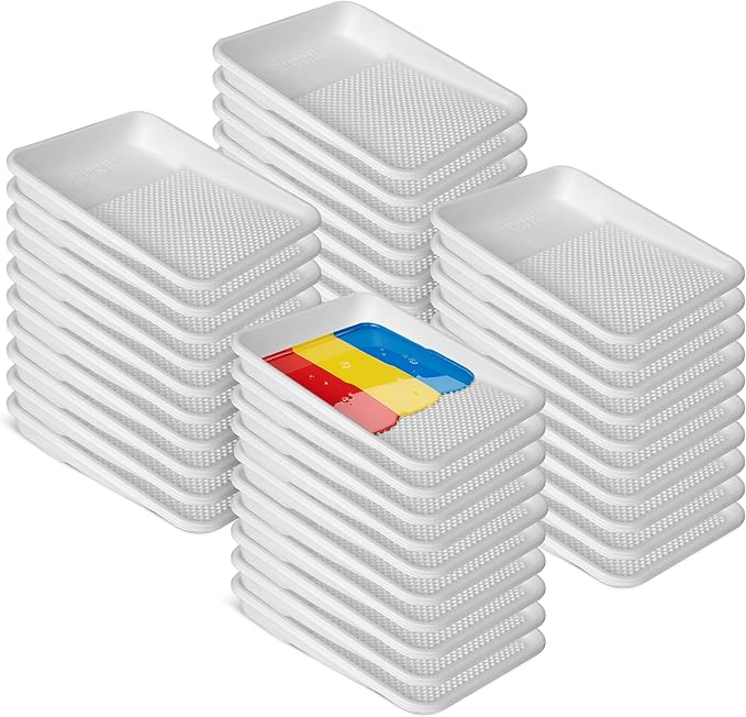 Paint Tray Liners, 1-Qt. Paint Capacity, Overlapping Edges, Fits 9' Metal Trays by UNVERT