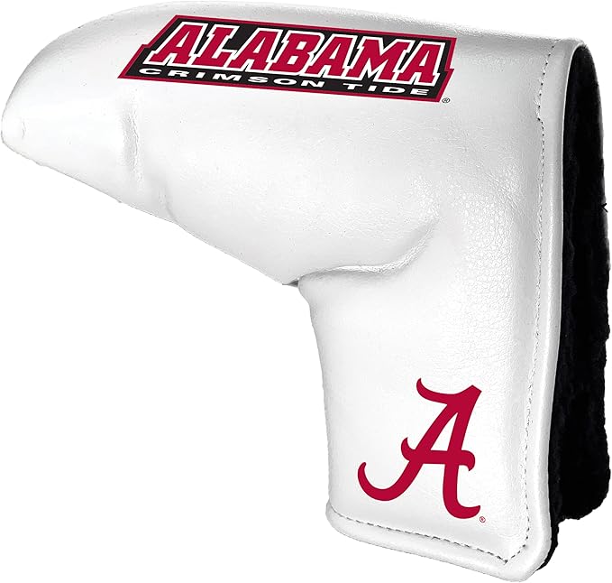 Team Golf NCAA Tour Blade Putter Cover (White), Fits Most Blade Putters, Scotty Cameron, Taylormade, Odyssey, Titleist, Ping, Callaway
