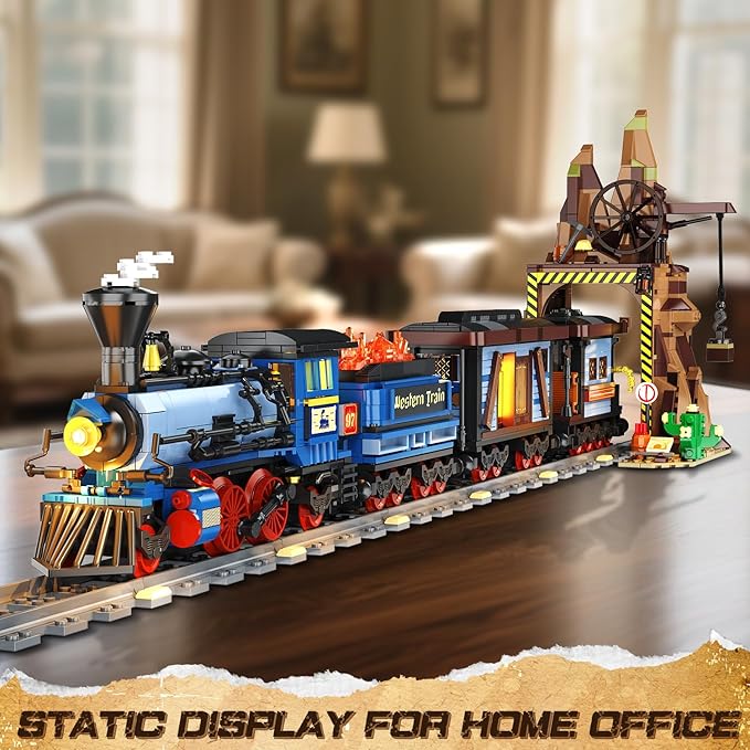 Western Train Building Set - Image 9