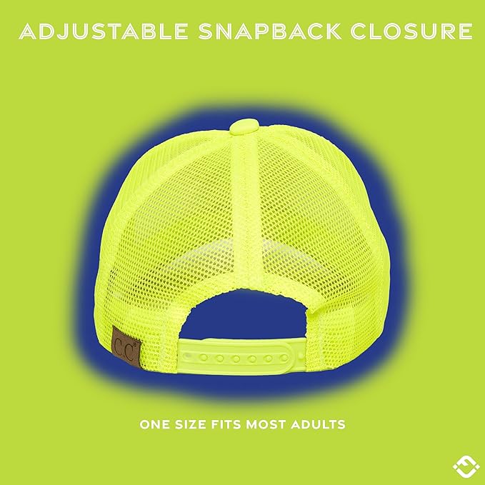 Funky Junque Premium Mesh Snapback Trucker Hat - Stylish Comfort for All - Patriotic, Humor & More