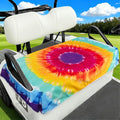 Golf Cart Seat Covers Club Car Golf Cart Accessories for Men Women Golf Carts Seat Towel Blanket 2-Seat Golf Cart Decorations