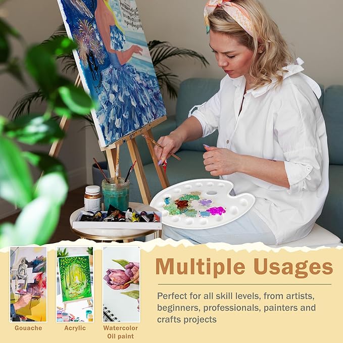 DUGATO Large Oval Paint Palettes - Image 5
