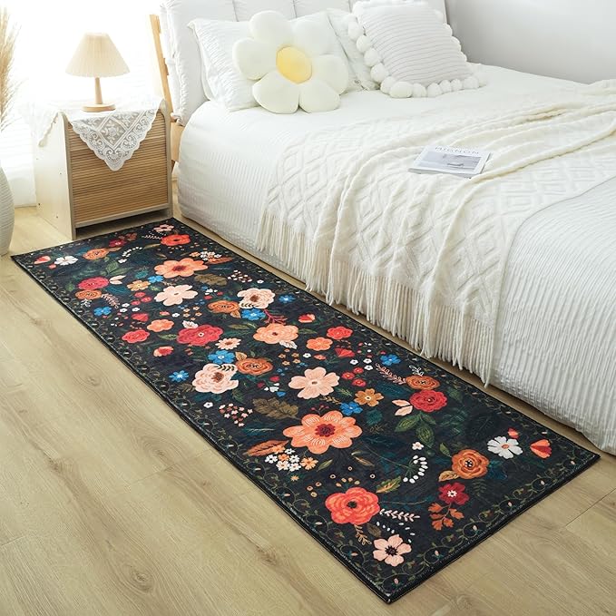 Rugcomf Runners for Hallways Kitchen Rug Non Slip 2'x 10' Long Washable Runner - Image 9