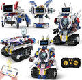 5-in-1 STEM Robot Building Kit for Kids Ages 8-16, Remote & App Controlled by HPROMOT