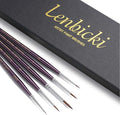 Kolinsky Sable Brushes Miniature 5PCS Professional Fine Detail Micro Artist by lenbicki