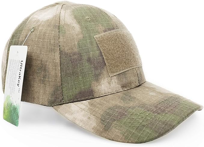 UltraKey Military Tactical Operator Cap, Outdoor Army Hat Hunting Camouflage Baseball Cap