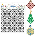 CHGCRAFT Plaid Pattern Polymer Clay Texture Sheets Rhombus Style Silicone by chgcraft