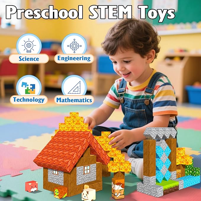 Magnetic Blocks, Magnet Building Blocks - Image 2