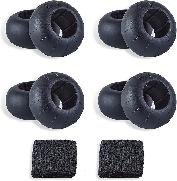 Bat Grip Choke Up Rings,Premium Choke Up Rings, Pressure Baseball Rings,Including: 8 Pack Choke up Rings, 2 Wrist Protectors