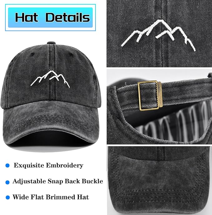 American Flag Baseball Cap Trucker Hat for Men Women Mesh Camo Hat for Men Embroidered Hat