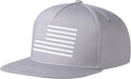 UALON Baseball Cap, Snapback Trucker Hat for Men & Women with American Flag and Adjustable, Breathable Mesh, Flat Bill Hats