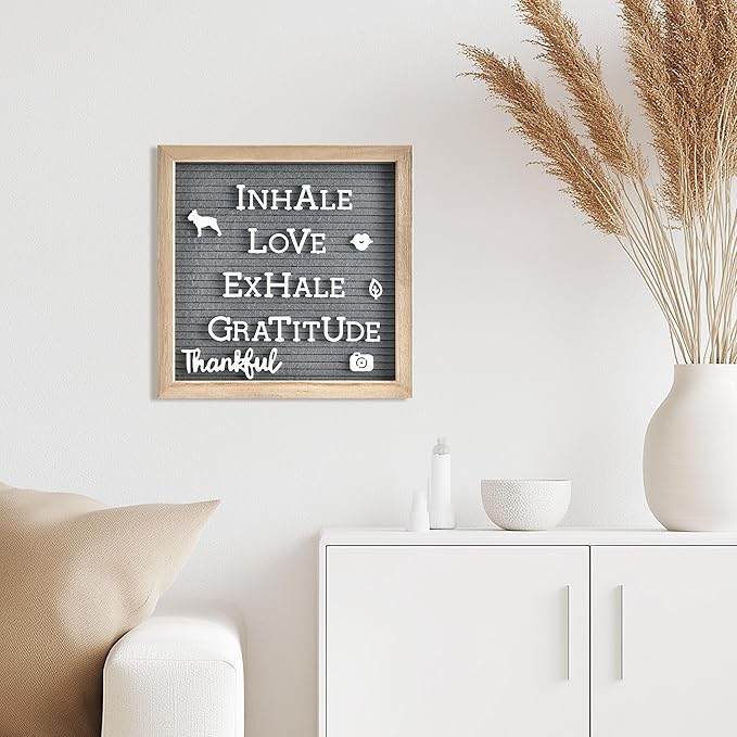 Pre-Cut Letters for Felt Letter Board, 736 Pieces Including Characters - Image 4