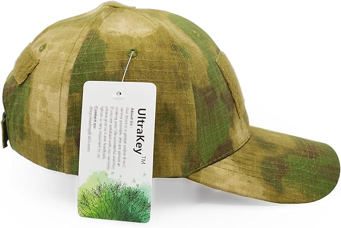 UltraKey Military Tactical Operator Cap, Outdoor Army Hat Hunting Camouflage Baseball Cap