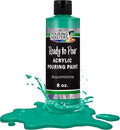 POURING MASTERS Aquamarine Acrylic Ready to Pour Pouring Paint by Pouring+Masters