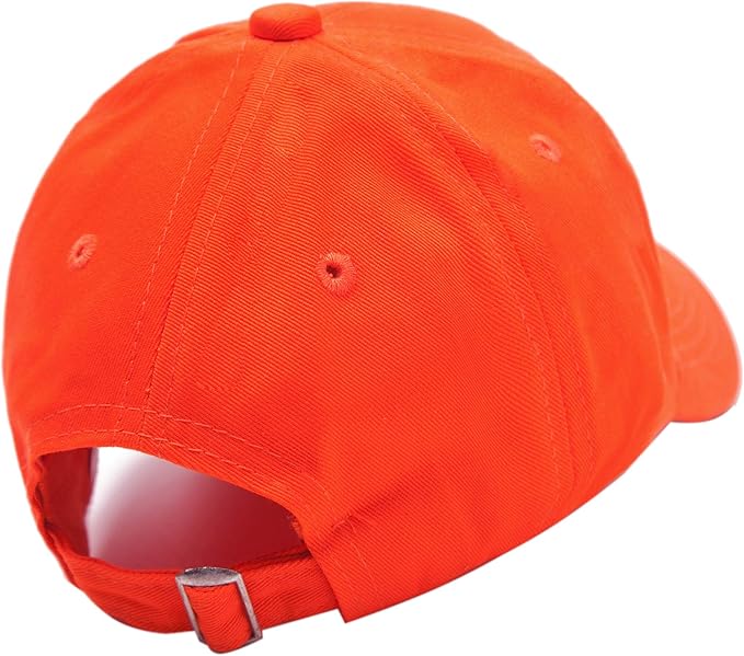 Edoneery Baseball Cap for Kids-Adjustable Washed Cotton Golf Toddler Hat for Boys & Girls