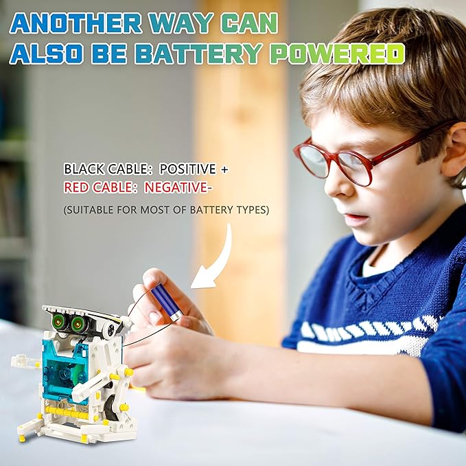STEM 13-in-1 Solar Power Robots Creation Toy, Educational Experiment DIY - Image 3