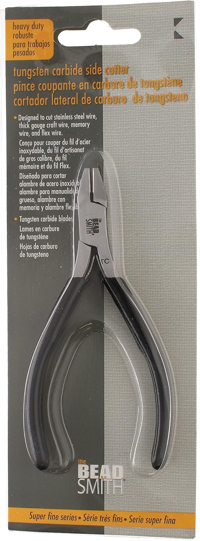 The Beadsmith Heavy Duty Side Cutter – Tungsten Carbide Blade – 4.5 inches – - Image 5