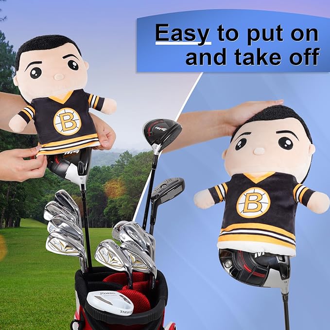 Funny Driver Headcover, Creative Golf Headcovers for Drivers, Golf Club Covers Fit 460CC Fun Gift