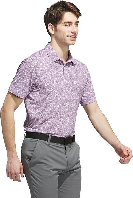 adidas Mens Ultimate365 Mini Bunker Polo Shirt