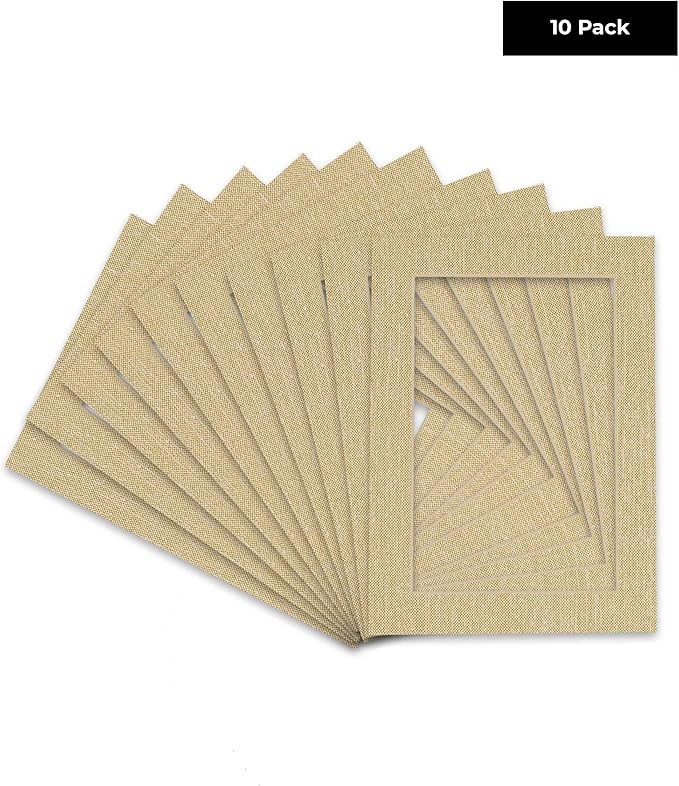 Pack of Ten Acid Free 11x14 Mats Bevel Cut - Image 2