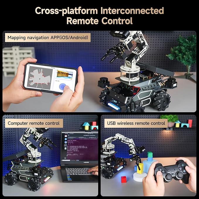 Yahboom Robot Large AI Model ROS2 Programming Python, Lidar SLAM, 3D Map - Image 7