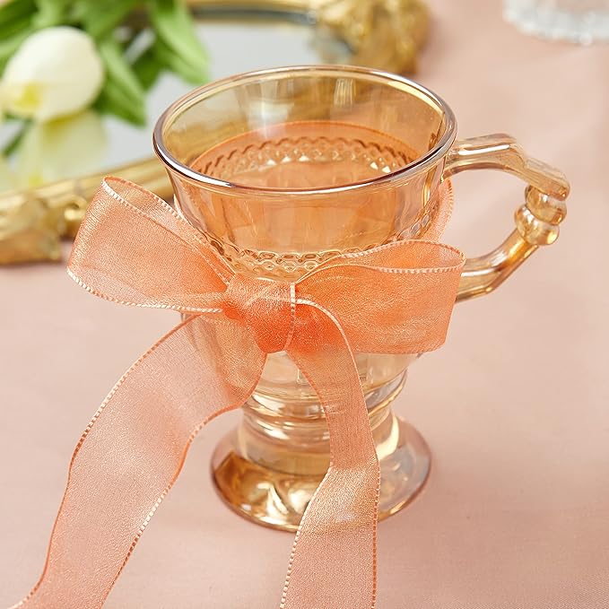 1 Inch Wide Sheer Chiffon Ribbon - Image 5