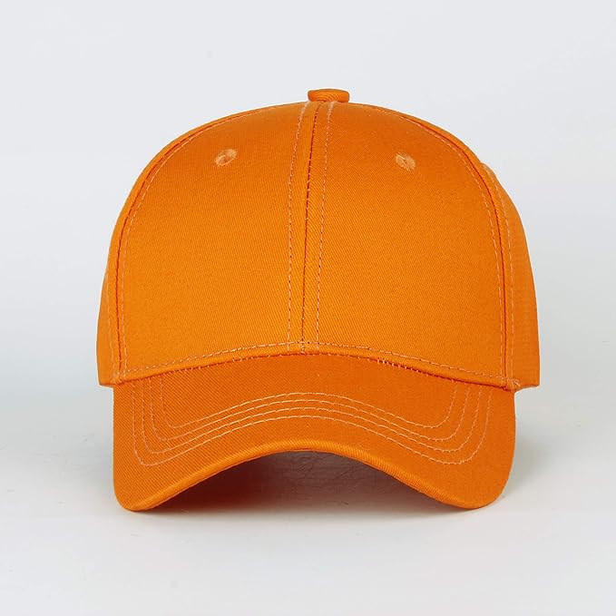LANGZHEN Unisex Baseball Cap 100% Cotton Fits Men Women Washed Denim Adjustable Dad Hat
