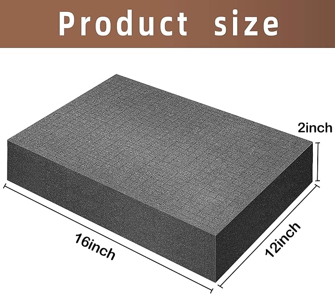 DECOHS 4 Pcs Pick and Pluck Foam- 16 x 12 x 2 Inch Pick Apart Foam Insert- - Image 2