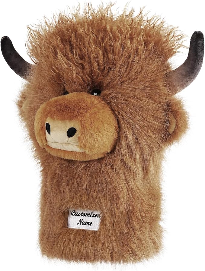mytag Driver Head Cover, Ultra Premium Plush | Funny Driver Headcover, Tour Quality Golf Club Cover Long Sock Protect