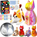 FUNZBO 2pcs Paint Your Own Cat Lamp Kit by FunzBo