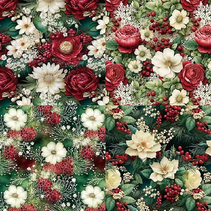 YASMEN Floral Scrapbook Paper Pad - Image 4