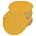 6-Inch No-Hole Hook and Loop Sanding Discs 80-Grit, Random Orbital Sandpaper by Aiyard