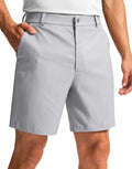G Gradual Men's Golf Dress Shorts 5"/ 7"/ 9" Stretch Casual Work Flat Front Shorts for Men with 3 Pockets Quick Dry