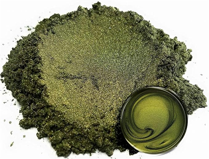 Eye Candy Pigments Premium Green Mica Powder - Image 7
