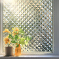 Qualsen Window Privacy Film, Stained Glass Window Film Heat Control UV by Qualsen