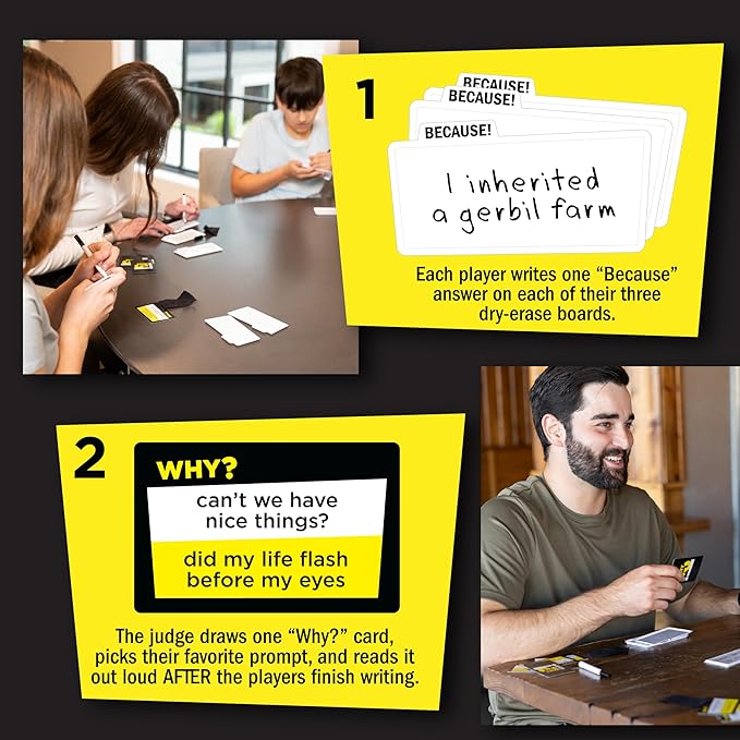 Fat Brain Toys Why Because Party Game - Image 2