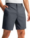 G Gradual Men's Golf Dress Shorts 5"/ 7"/ 9" Stretch Casual Work Flat Front Shorts for Men with 3 Pockets Quick Dry
