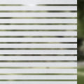 Qualsen Window Films Privacy Frosted Stripe Window Film Blinds Windows Privacy by Qualsen