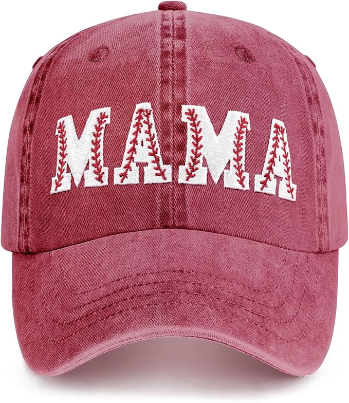 Mama Trucker Hat Mothers Day Birthday Gifts for Mother Mom Mama Embroidered Adjustable Washable Baseball Cap