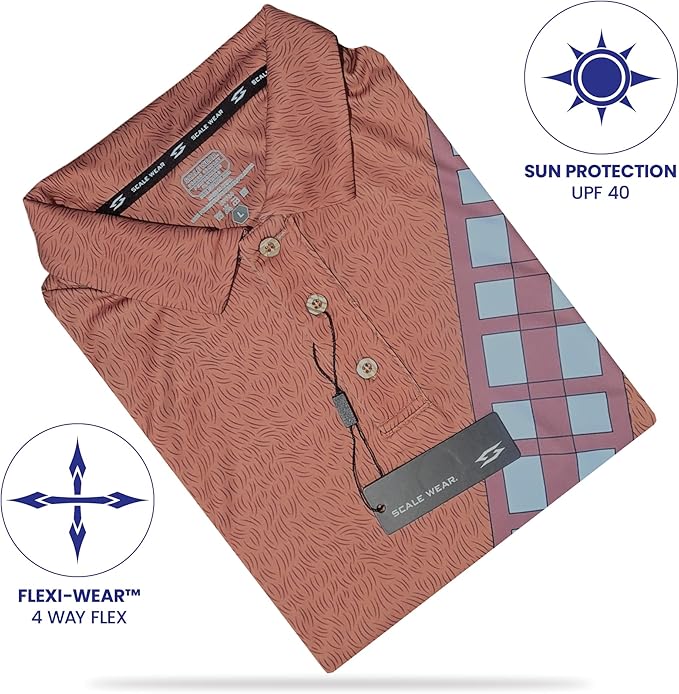 Funny Parody Golf Polo Shirt – Fun Movie Performance Quick Dry UPF Sun Protection Moisture Wicking Casual Wear Shocker Golf