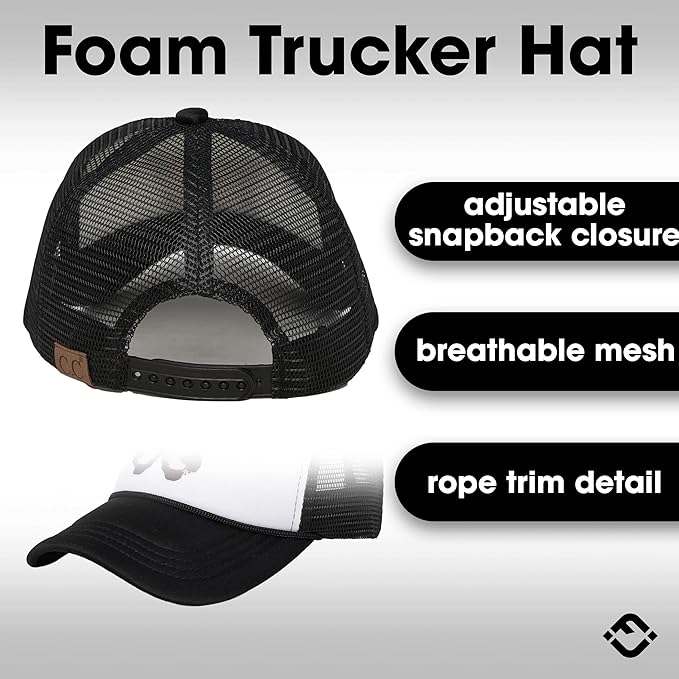 Funky Junque Premium Mesh Snapback Trucker Hat - Stylish Comfort for All - Patriotic, Humor & More
