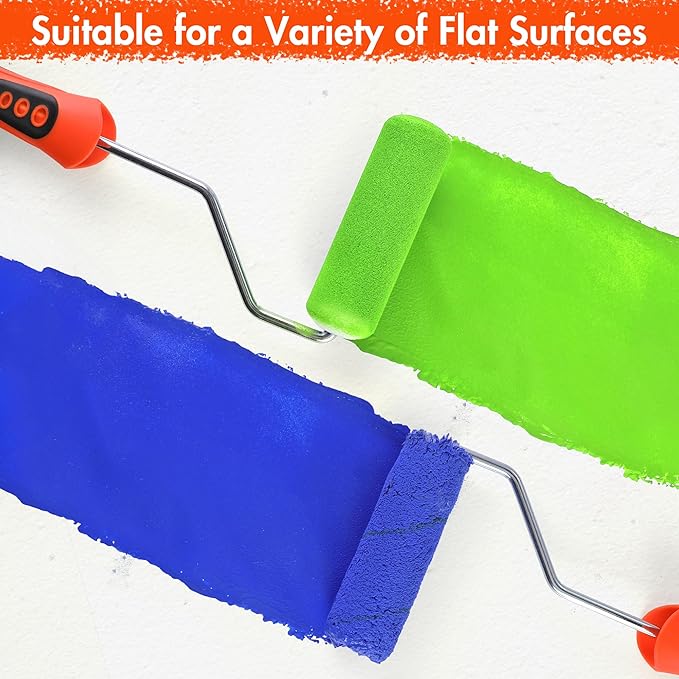 ValueMax Paint Roller Kit, 14-Piece 4 Inch Paint Roller Kit - Image 5