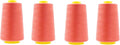 Mandala Crafts 4 Pack of Serger Threads Cones Spools by MandalaCrafts