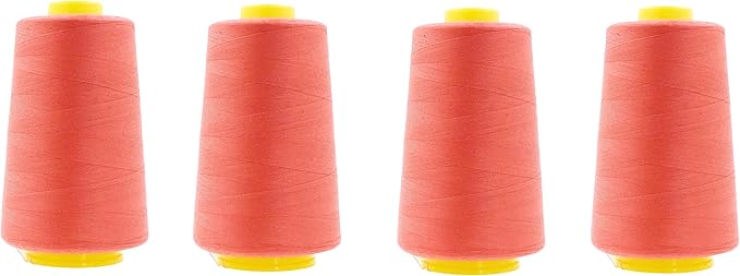 Mandala Crafts 4 Pack of Serger Threads Cones Spools by MandalaCrafts