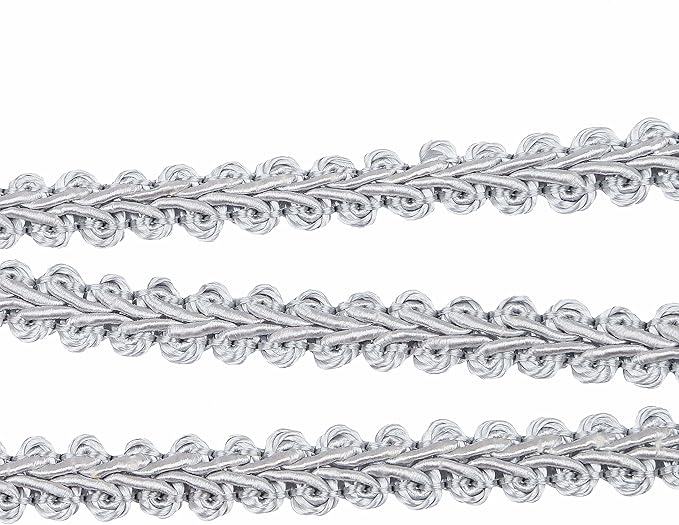 BEL AVENIR Braid Trim 1/2 inch 13.6 Yards French Gimp Basic Sewing Polyester - Image 2